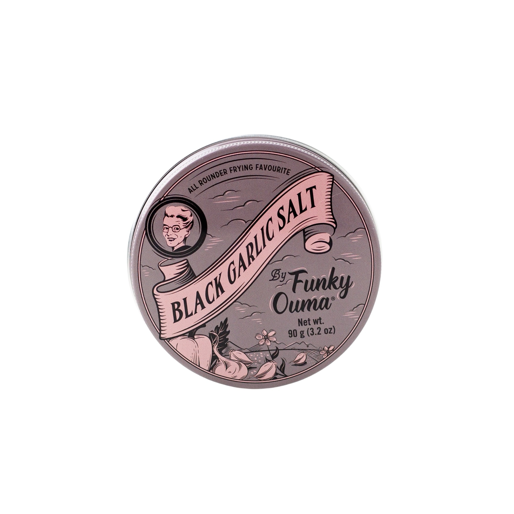 Black Garlic Salt Travel Tin