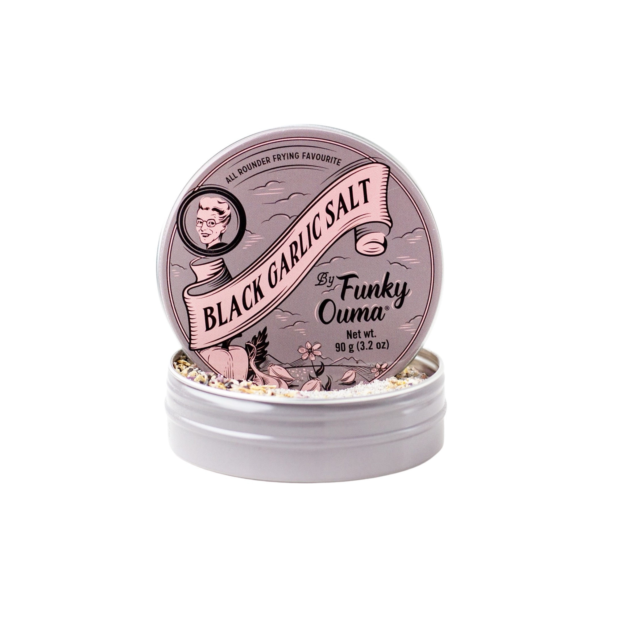 Black Garlic Salt Travel Tin - Image 2