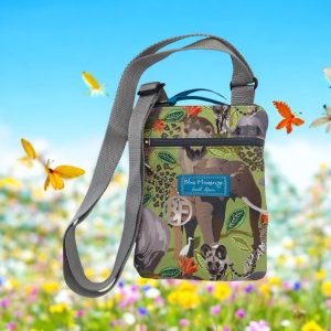 Blue Flamingo Crossbody Sling Bag ON SAFARI