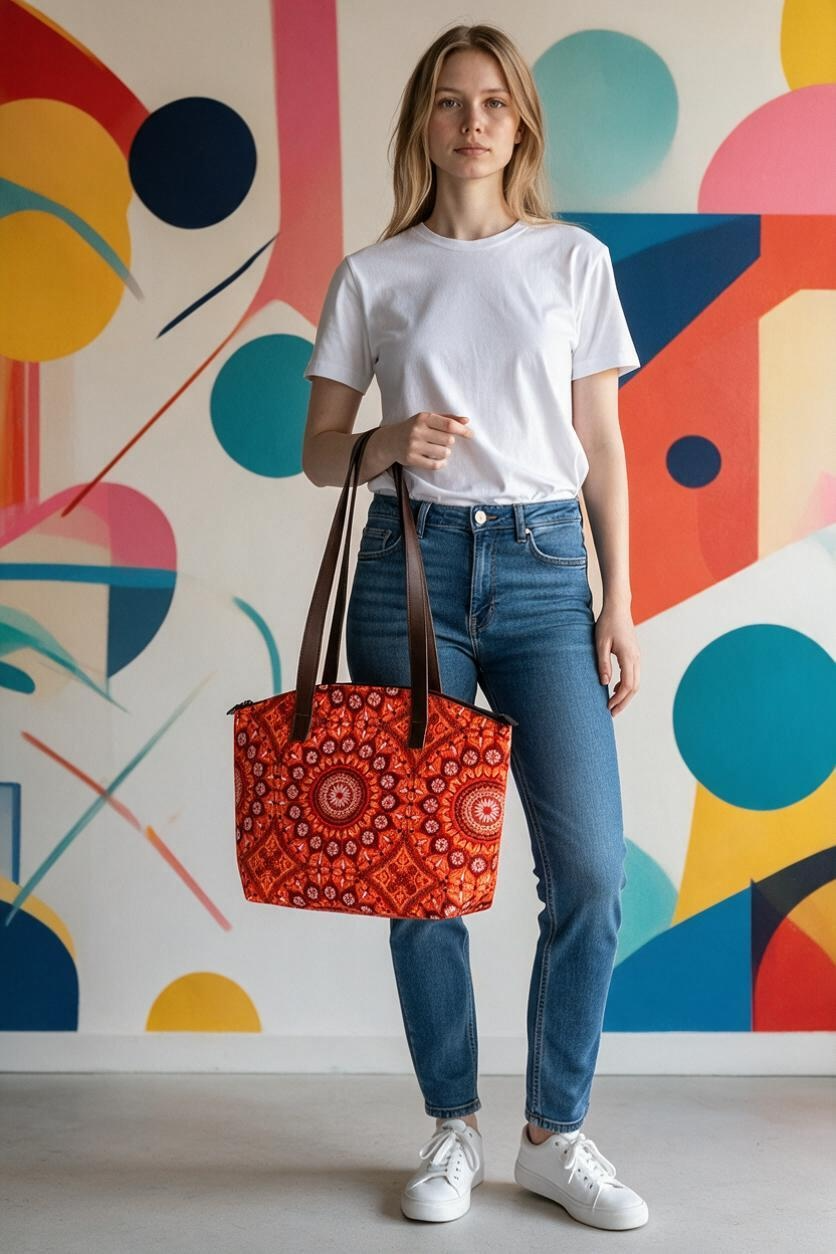 Shwe Shwe Curve Tote Bags - Image 2