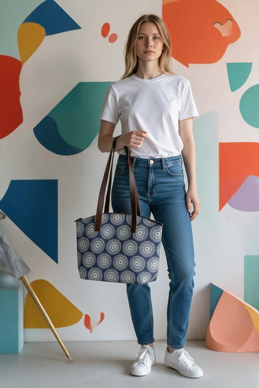 Shwe Shwe Curve Tote Bags - Image 5
