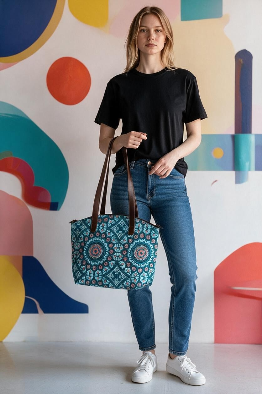 Shwe Shwe Curve Tote Bags - Image 6
