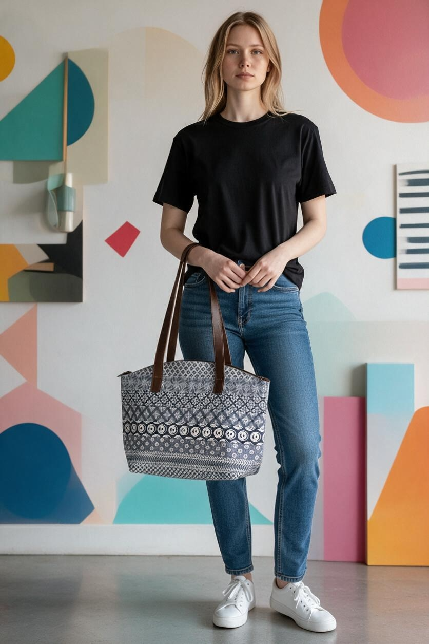 Shwe Shwe Curve Tote Bags - Image 4